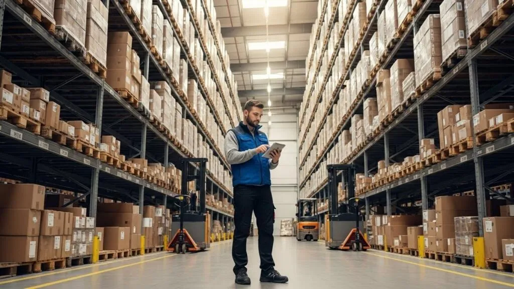 Inventory management with agribusiness automation software in a storage facility